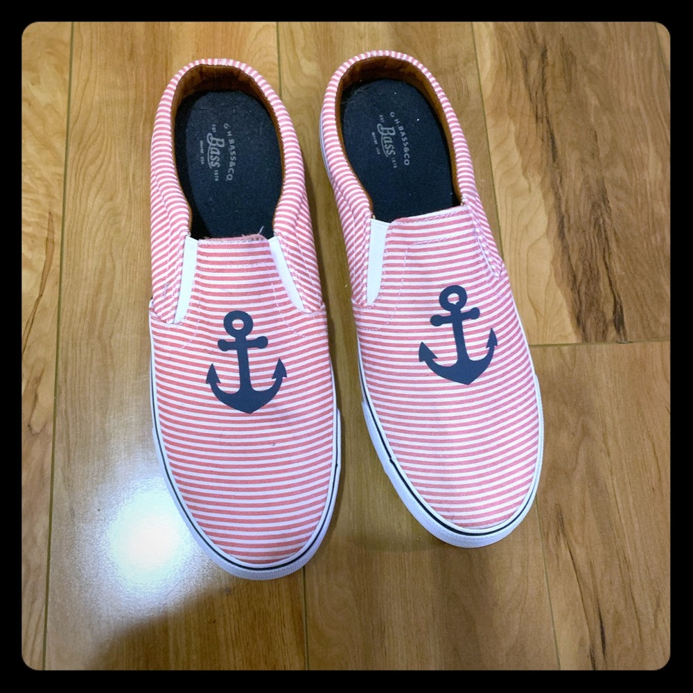 New: BASS Anchor Slip On Sneakers
